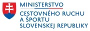 Logo Ministerstvo cestovného ruchu a športu SR